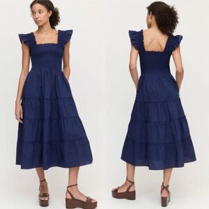 Hill House The Ellie Nap Smocked Dress  S